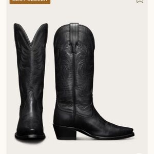 Tecovas Black Western Cowboy Boots